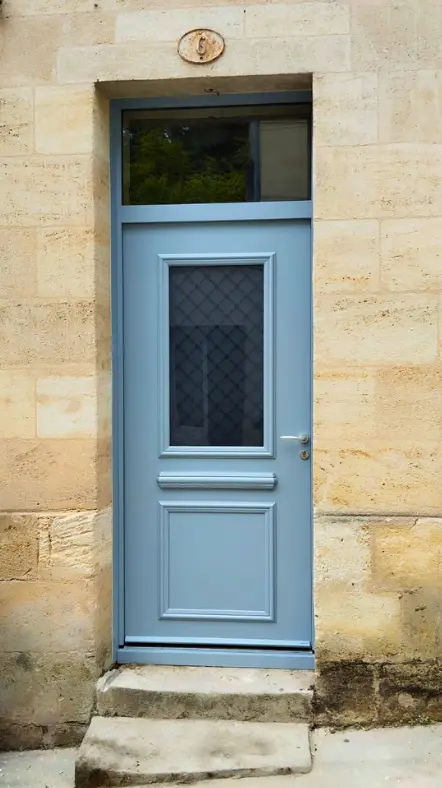 Installation d'une porte d'entrée à Bordeaux - après