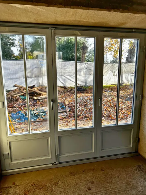 menuiserie à pomerole - menuiserie en aluminium - porte fenetres en aluminium à pomerol